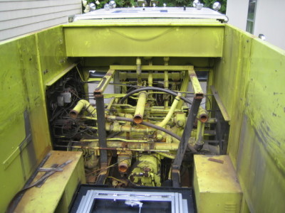 rear view of hose body